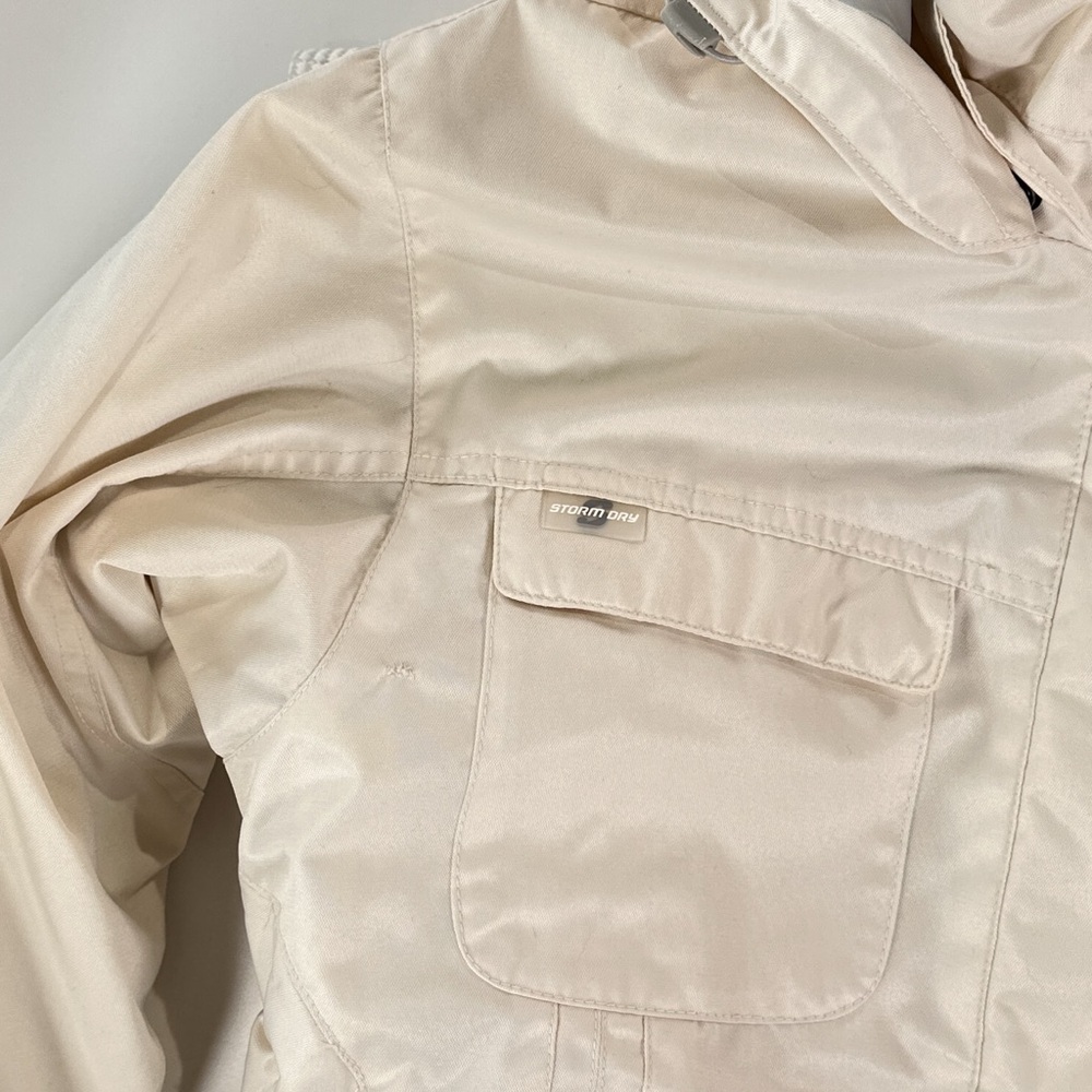 Columbia Women's Cream Hooded Ski & Snow Jacket - Picture 3 of 15